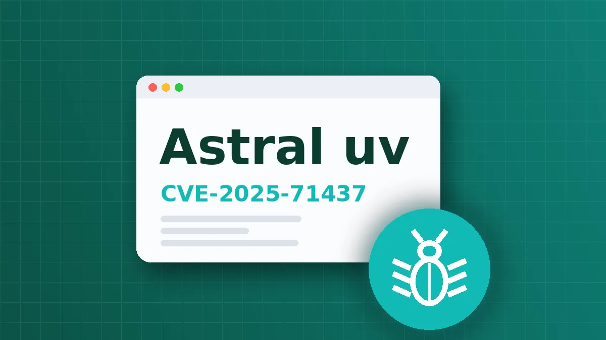 Astral uv High-Severity Arbitrary File Write Vulnerability in Source Distributions Before 0.8.22